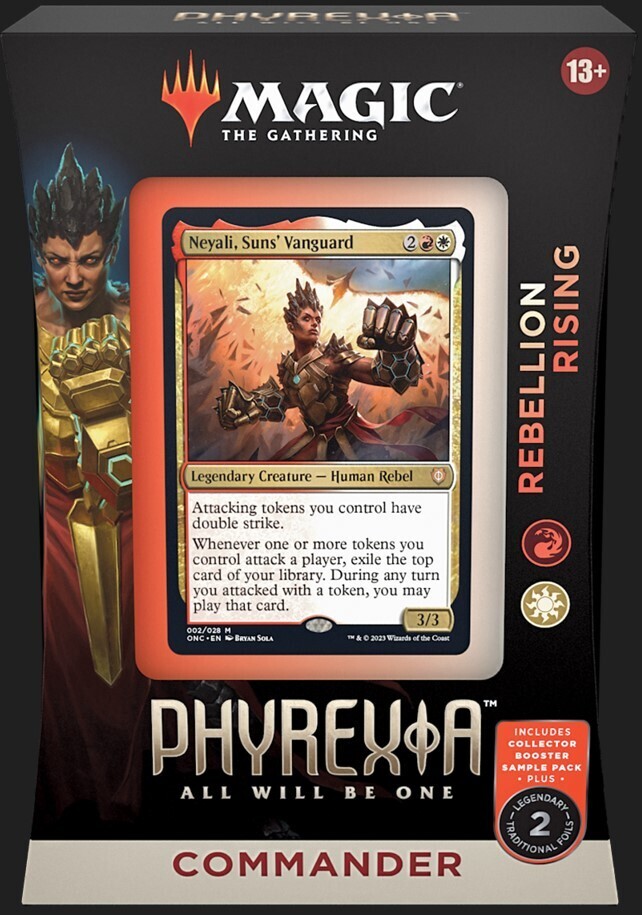 Phyrexia: All Will Be One Commanderdeck  Rebellion Rising EN