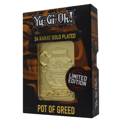 Limited Edition 24K Gold Plated Collectible - Pot of Greed