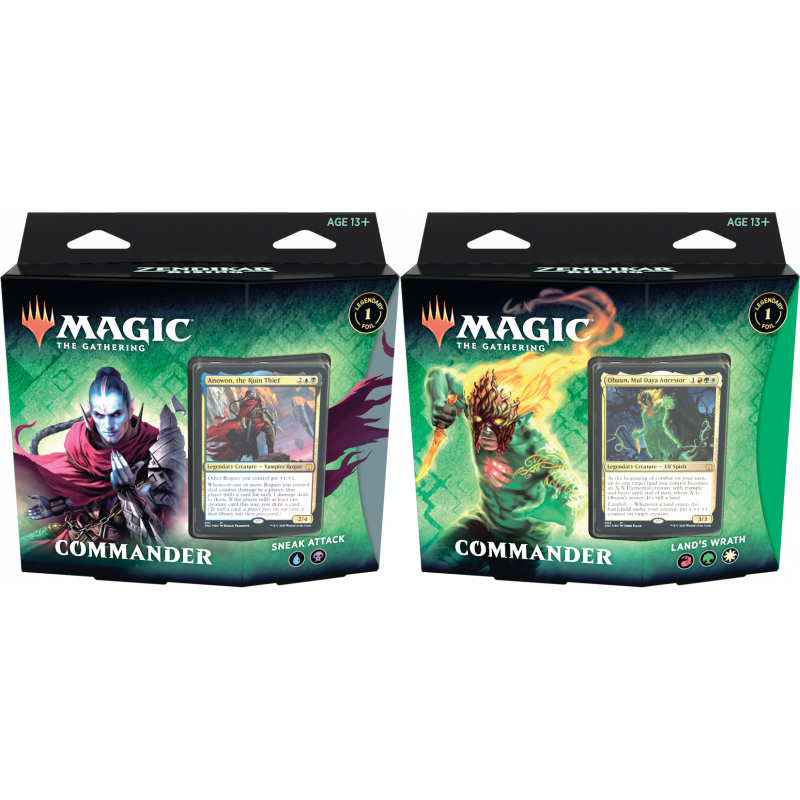 Kombo Zendikar Rising Commanderdecks (2Decks) EN