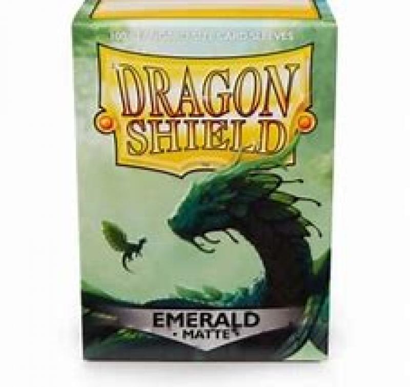 Dragon Shield Sleeves - Emerald Matte - (100er)