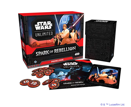 FFG - Star Wars: Unlimited - Spark of Rebellion Prerelease Box - EN