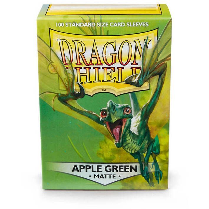 Dragon Shield Standard Sleeves Matte (100 Sleeves) Apple Green