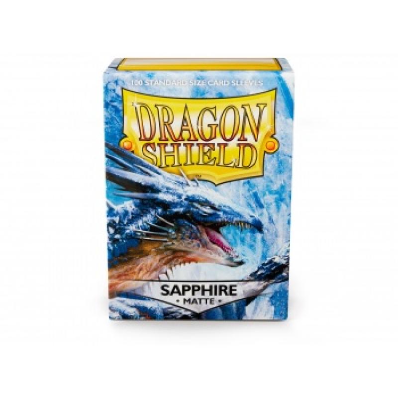 Dragon Shield Sleeves - Sapphire Matte - (100er)