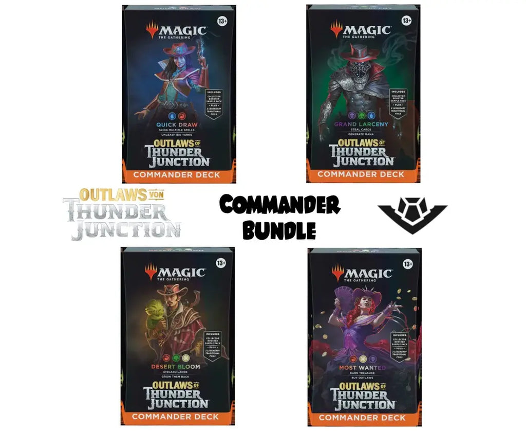 Kombo Outlaws of Thunder Junction Commander Decks (4Decks) DE