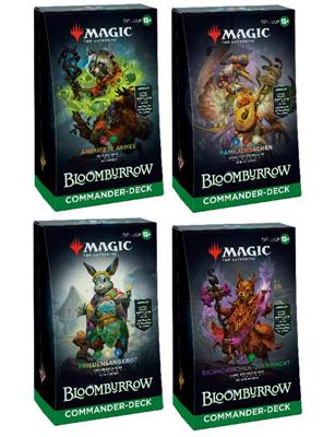 BLOOMBURROW COMMANDER DECK DISPLAY (4 DECKS) - DE