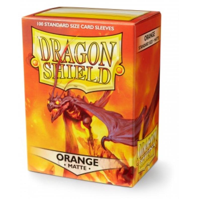 Dragon Shield Sleeves - Orange Matte - (100er)