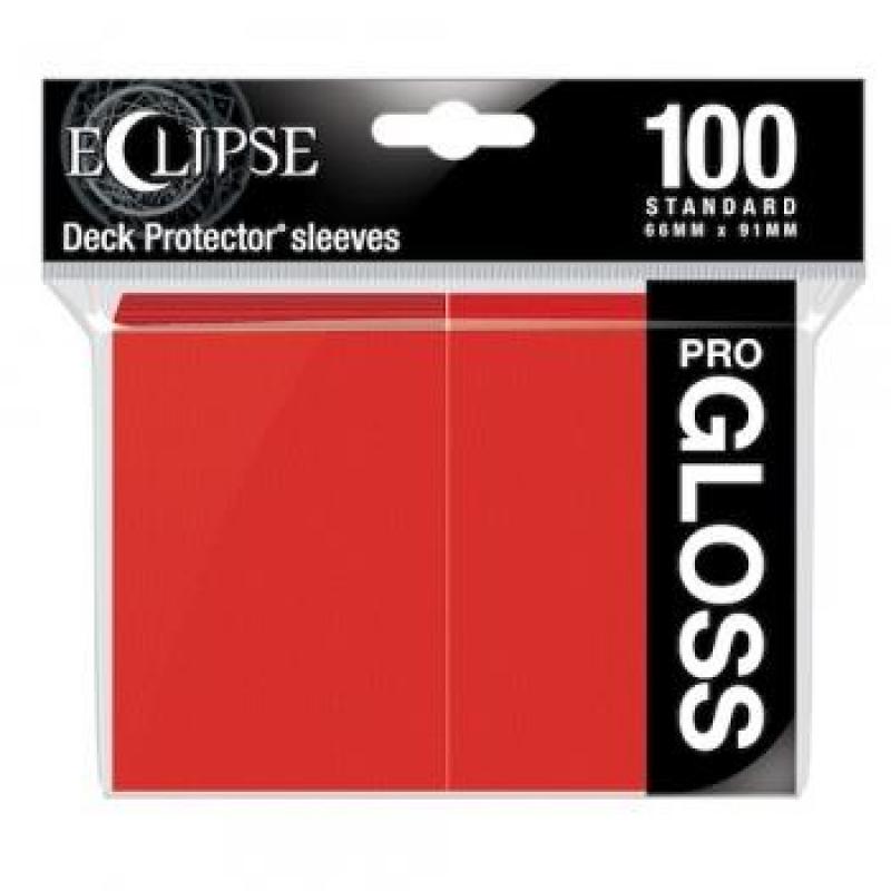 UP - Standard Sleeves - Gloss Eclipse - Red (100 Sleeves)